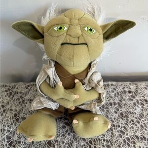Star Wars Yoda Plush Toy - Green and Brown